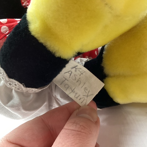 Disneyland Disney World Vintage Minnie Mouse 1980s 10" Plush Doll Stuffed Animal - Picture 6 of 9